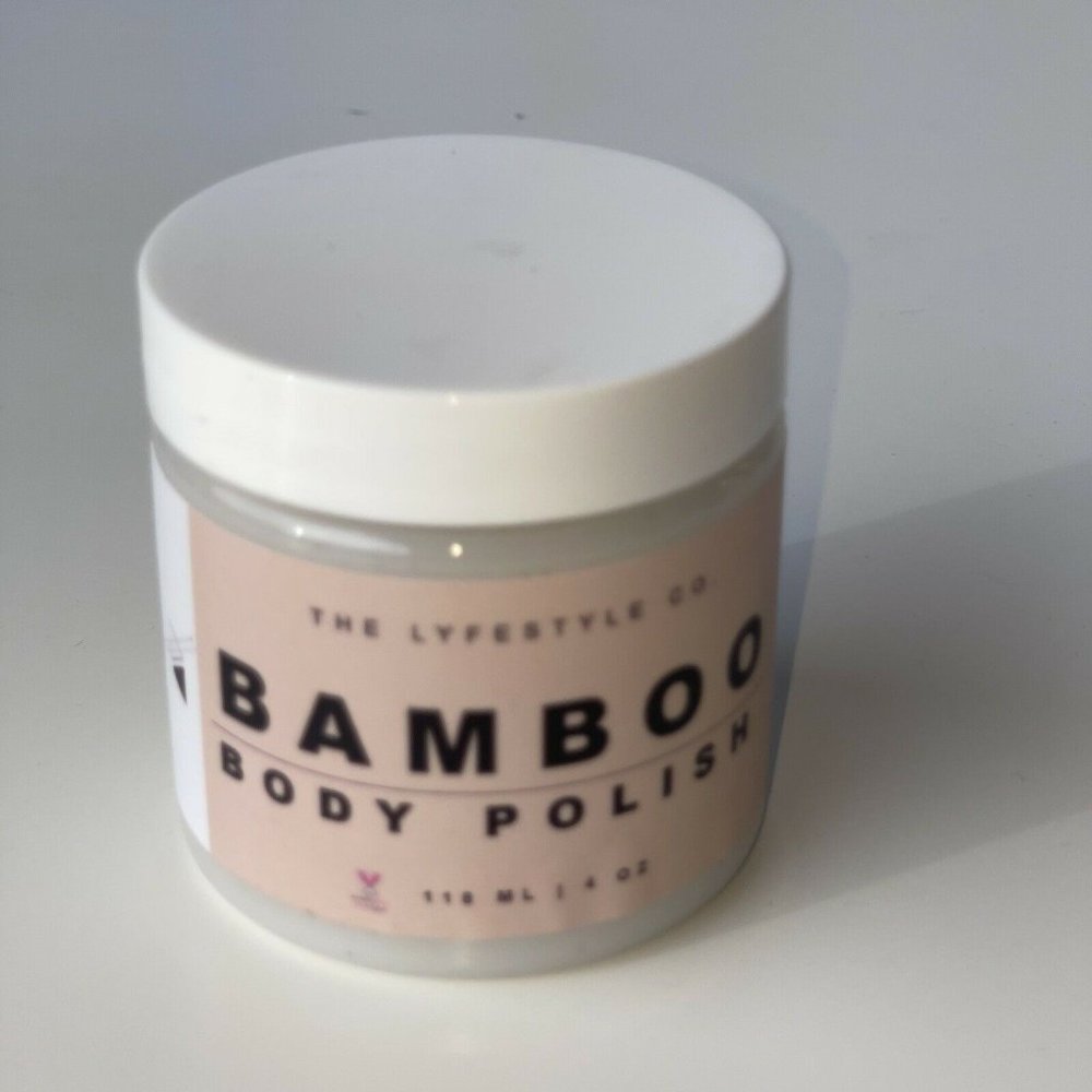 THE LYFESTYLE CO Bamboo Body Polish 118ML / 4 OZ FULL SIZE NEW IN BOX
